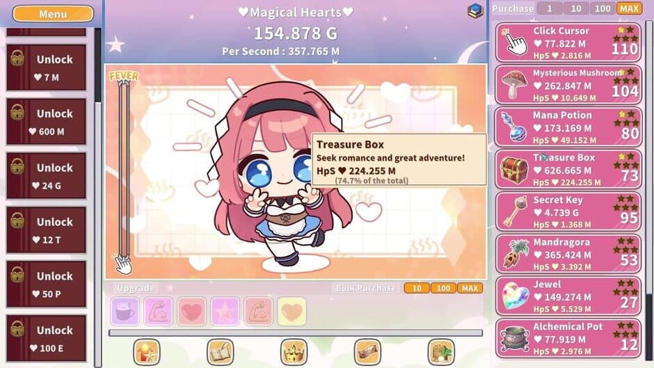 Скриншот 2 из Kawaii Clicker Reborn