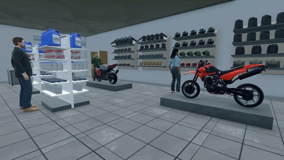 Скриншот 3 из Motorbike Shop Simulator 2025