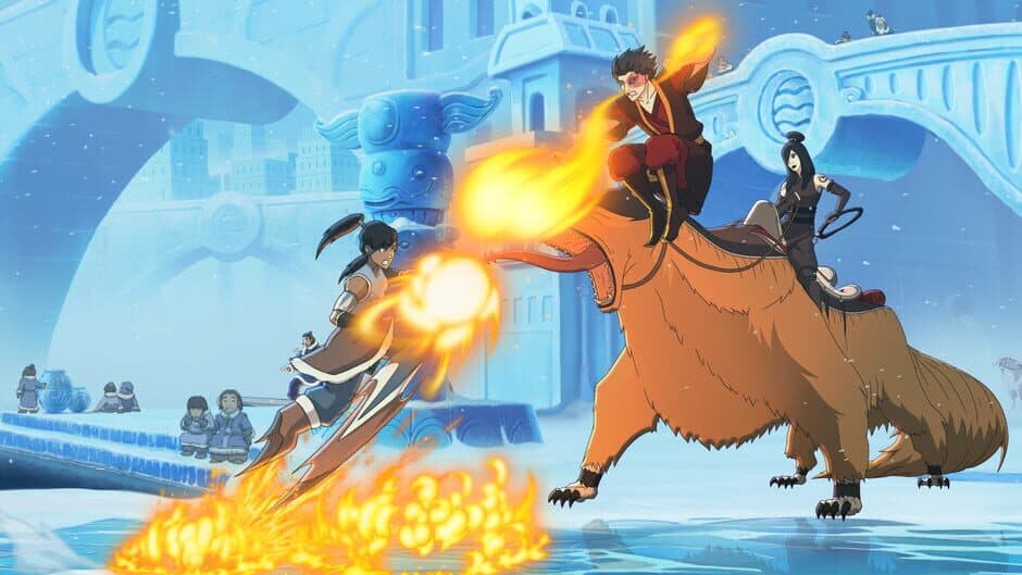 Скриншот 3 из Avatar Legends: The Fighting Game