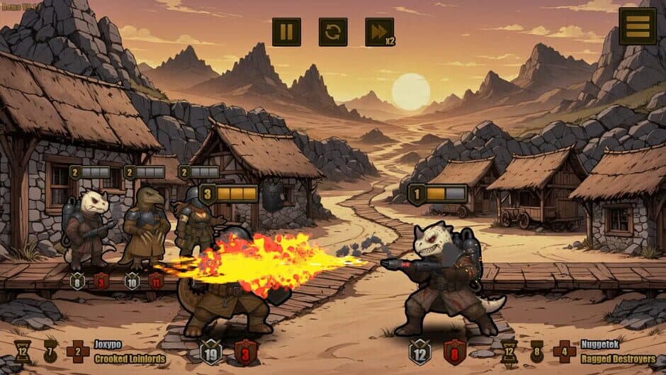 Скриншот 1 из Auto Jurassic Knights