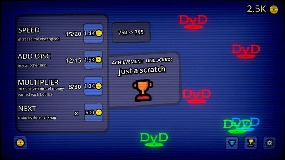 Скриншот 2 из The DvD Idle Game
