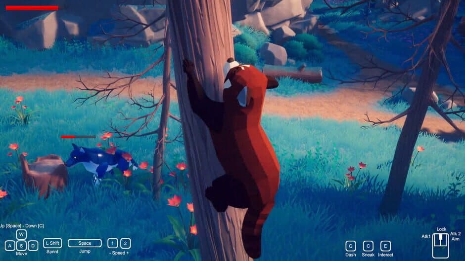 Скриншот 1 из Red Panda: The Quiet Path