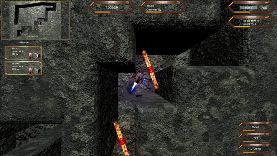Скриншот 3 из RocketShip Go Up
