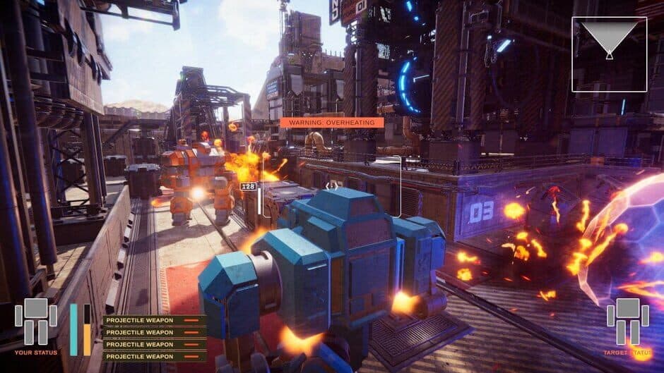 Скриншот 1 из Robot Warfare War Game
