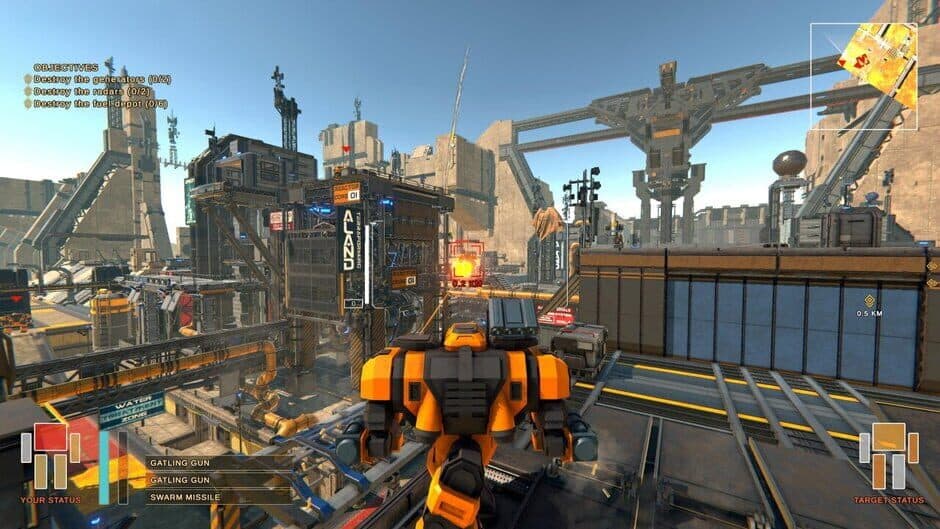 Скриншот 2 из Robot Warfare War Game