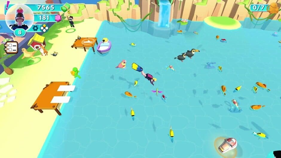 Скриншот 3 из Aquarium Land: Seal & Parrot Edition