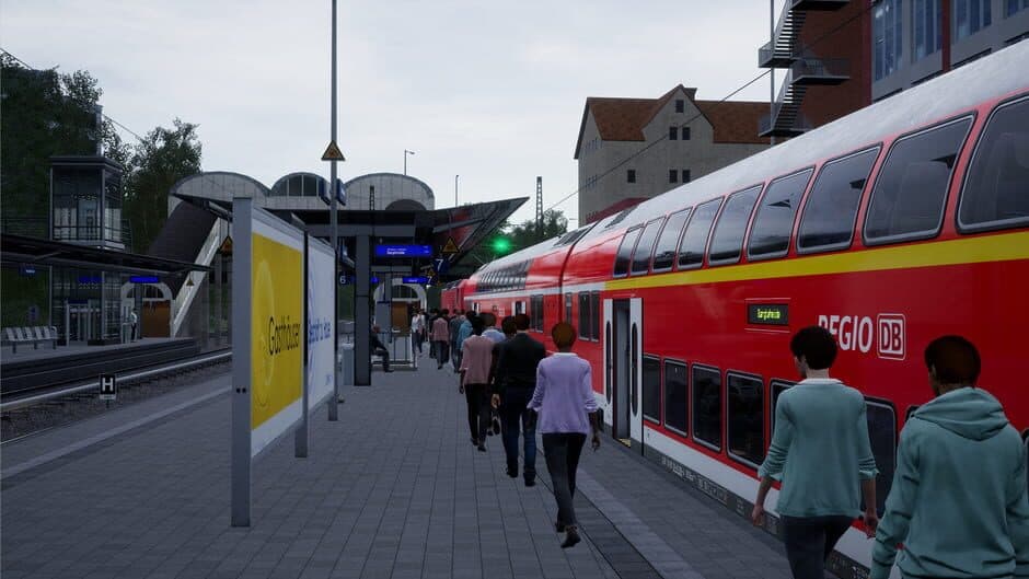 Скриншот 7 из Train Sim World 5: Hauptstrecke Hamburg - Lübeck Route