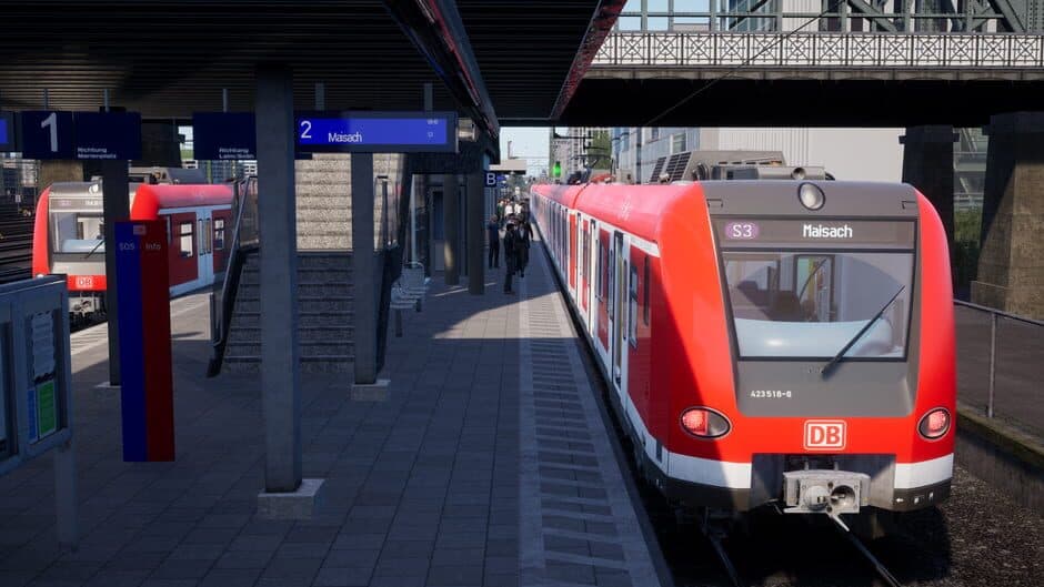 Скриншот 2 из Train Sim World 5: Hauptstrecke Munchen - Augsburg Route