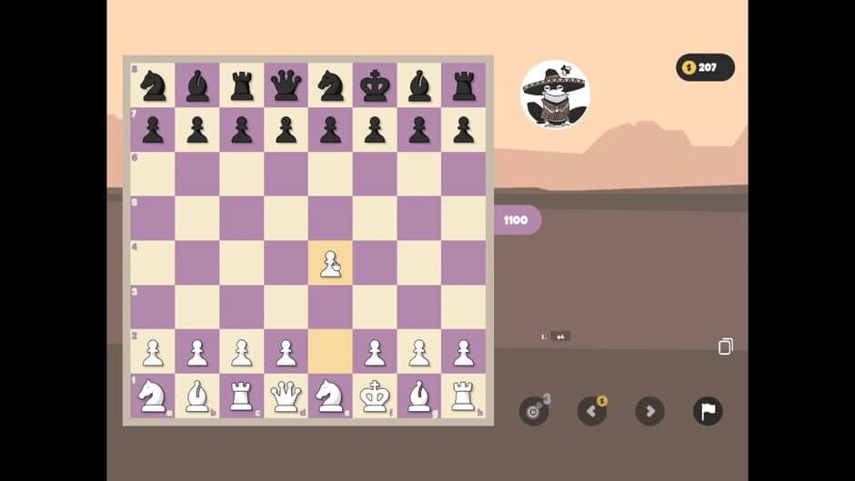 Скриншот 3 из Checkmate in the Wild West: Chess Adventure