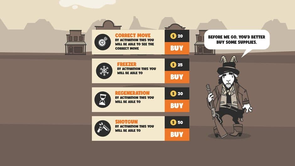 Скриншот 4 из Checkmate in the Wild West: Chess Adventure