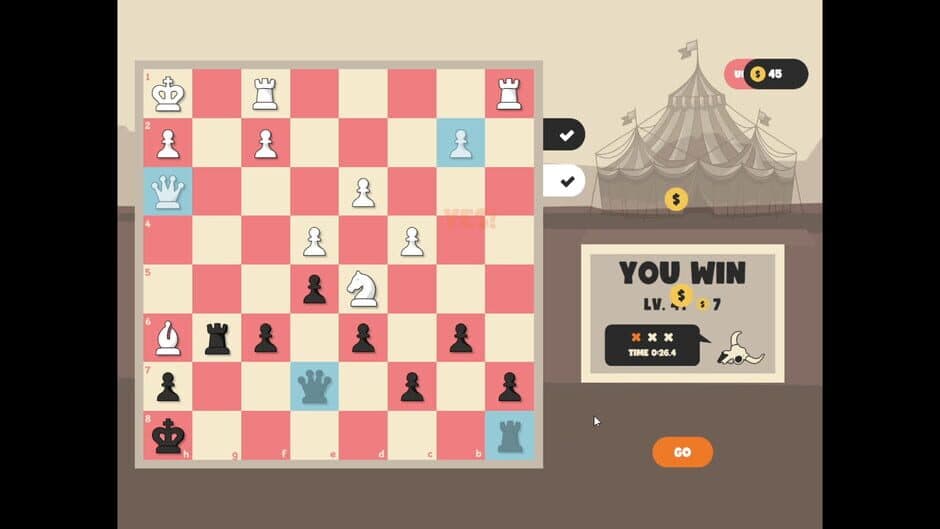 Скриншот 5 из Checkmate in the Wild West: Chess Adventure