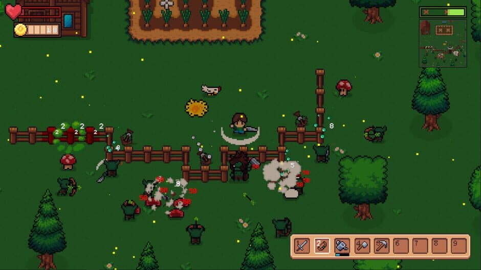 Скриншот 1 из Chicken Defense