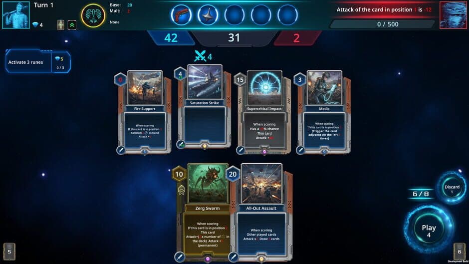 Скриншот 1 из Galactic Deck Clash