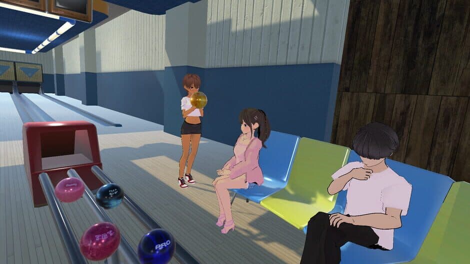 Скриншот 5 из Kareshi no Mawari ni itara Iya na Onna Tomodachi wo Kobushi de Wakaraseru Game