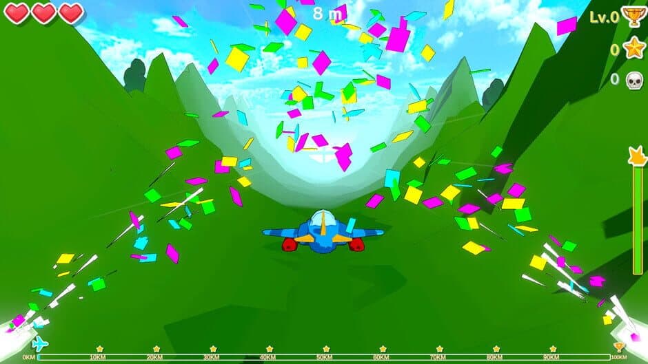 Скриншот 6 из Fly Over! 100KM! Mountains!