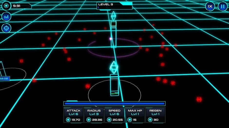 Скриншот 3 из Idle Geometry Defense