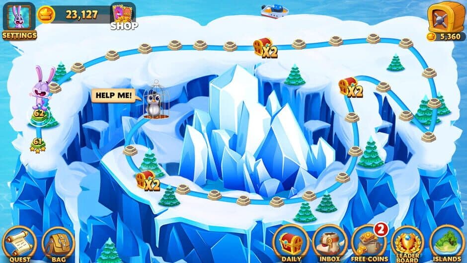 Скриншот 2 из Animal Hearts: A Card Quest