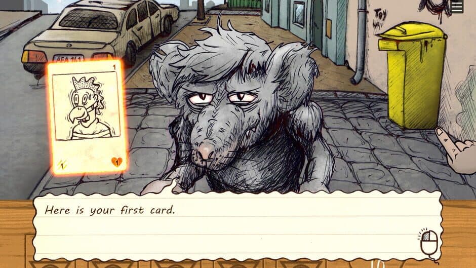Скриншот 1 из Trash Card Adventure