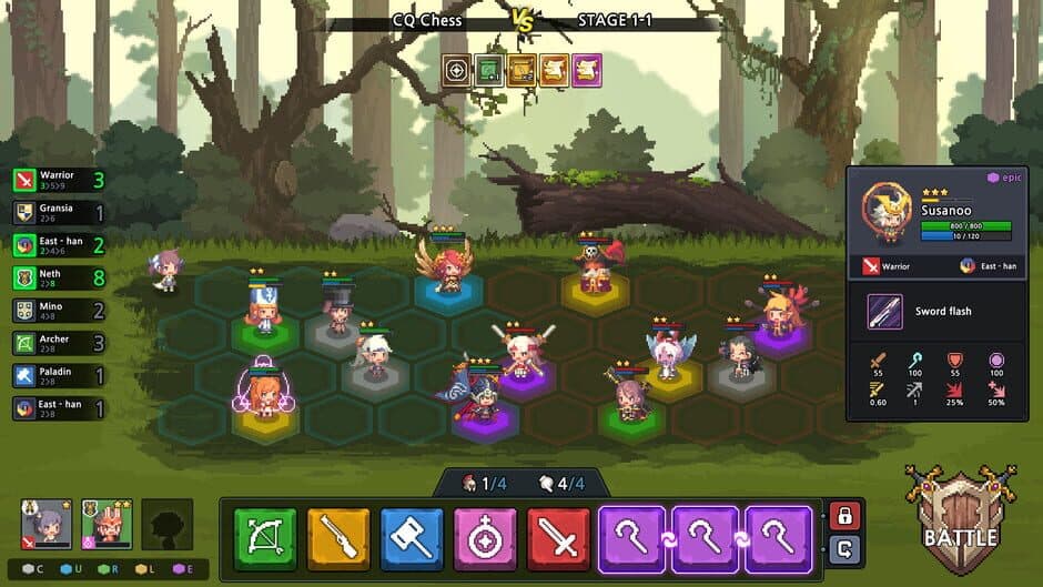 Скриншот 4 из Crusaders Quest: Merge Chess