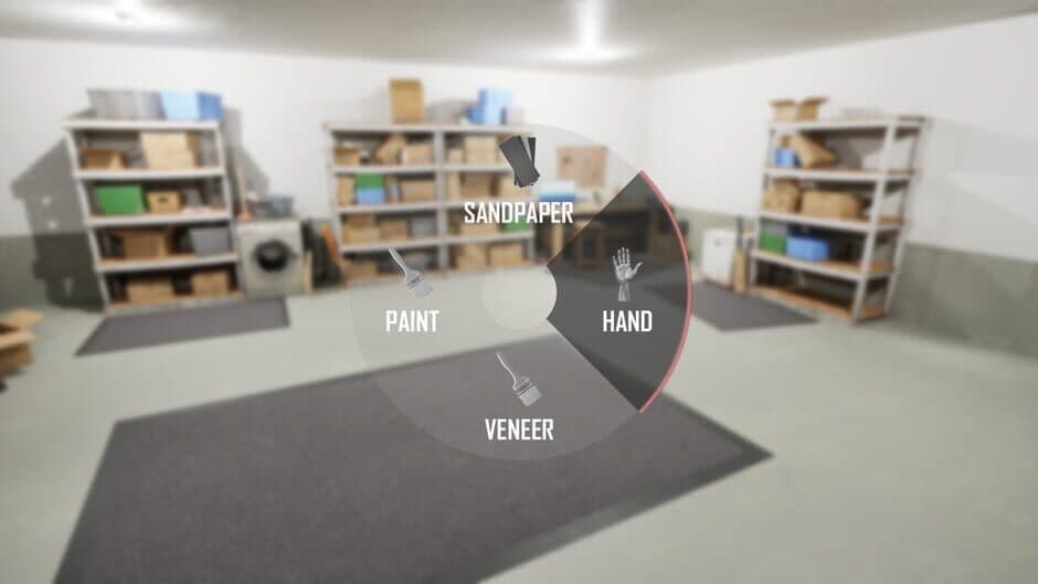 Скриншот 2 из Furniture Restoration Simulator: Garage Edition