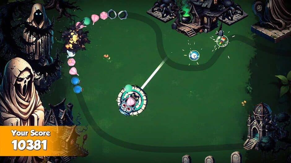 Скриншот 4 из Zumba: Marble Zombie Invasion