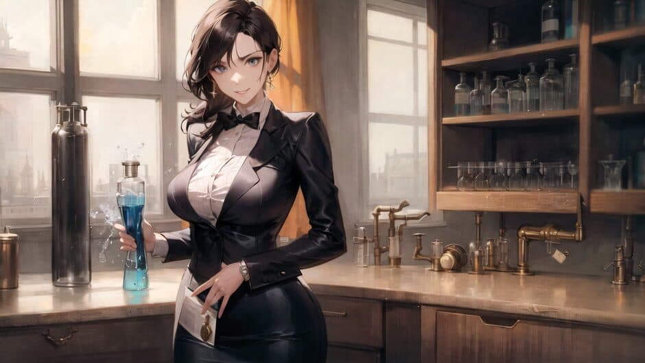 Скриншот 1 из Kawaii Girls: Spicy Scientist