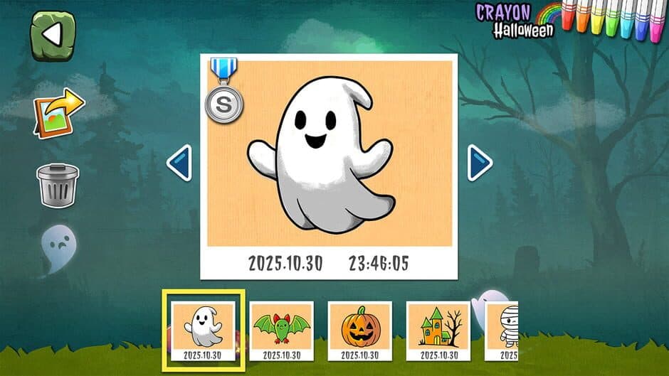Скриншот 5 из Crayon Halloween