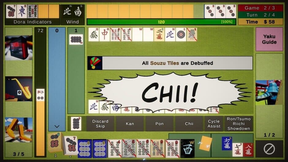 Скриншот 3 из Showdown! Mahjong Tutorial Included
