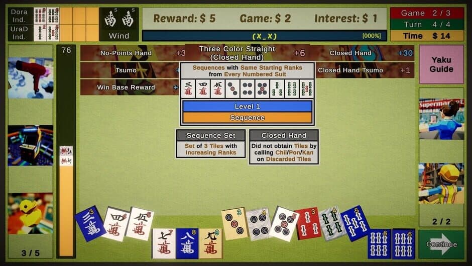 Скриншот 5 из Showdown! Mahjong Tutorial Included
