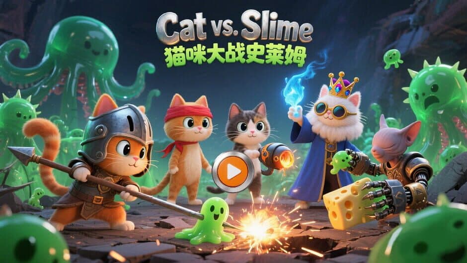 Скриншот 3 из Cat vs. Slime