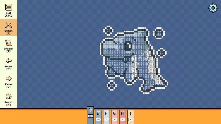 Скриншот 2 из Pixel Cross Stitch Color by Number: Cute Pack 2