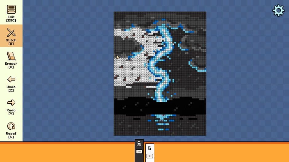 Скриншот 1 из Pixel Cross Stitch Color by Number: Landscapes Pack 5