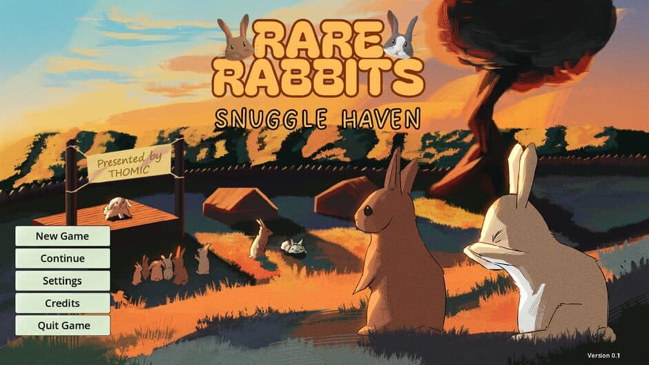 Скриншот 1 из Rare Rabbits: Snuggle Haven