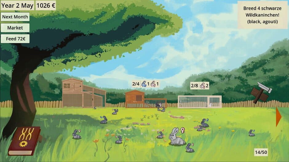 Скриншот 7 из Rare Rabbits: Snuggle Haven