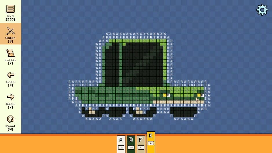 Скриншот 2 из Pixel Cross Stitch: Color by Number - Tiny Vehicles Pack