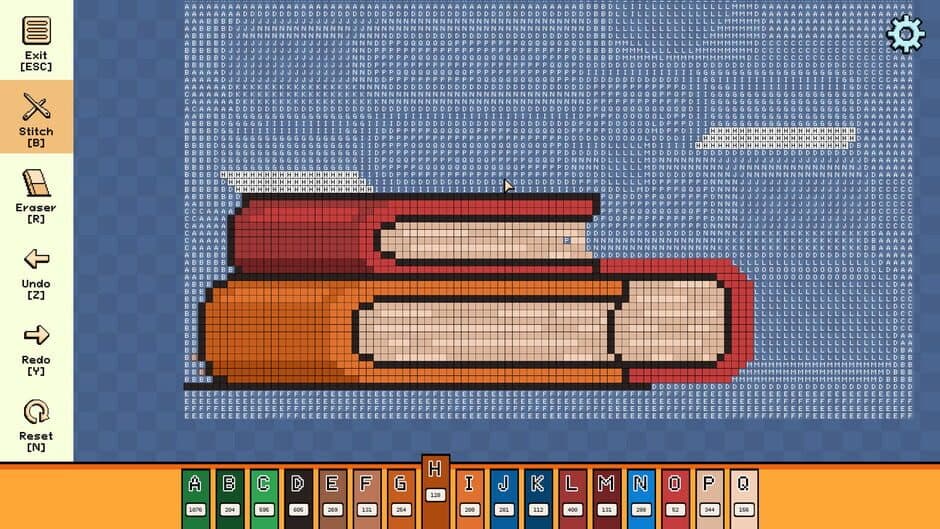 Скриншот 3 из Pixel Cross Stitch: Color by Number - Back To School Pack