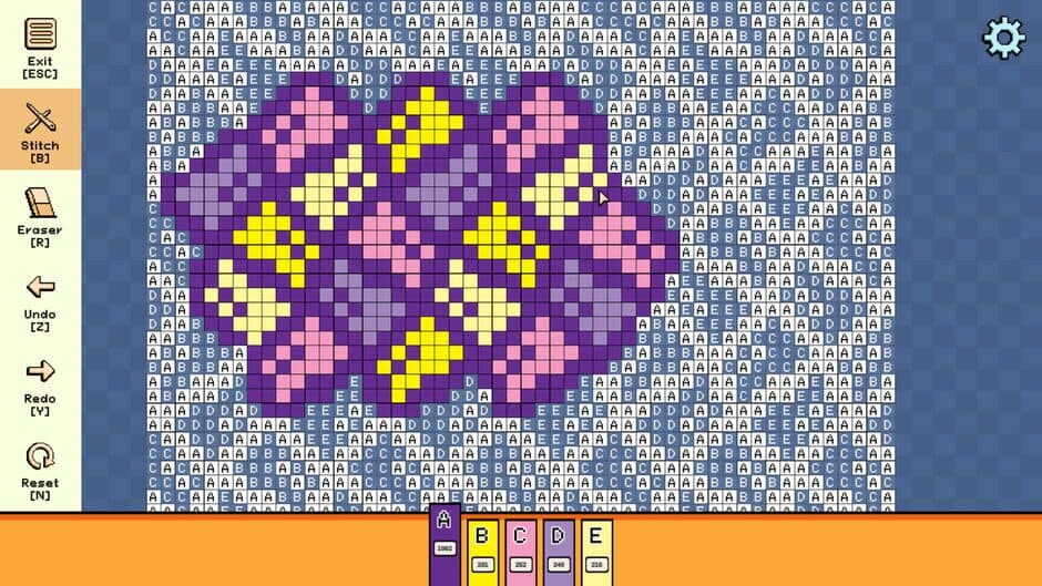 Скриншот 2 из Pixel Cross Stitch: Color by Number - Simple Patterns Pack 5