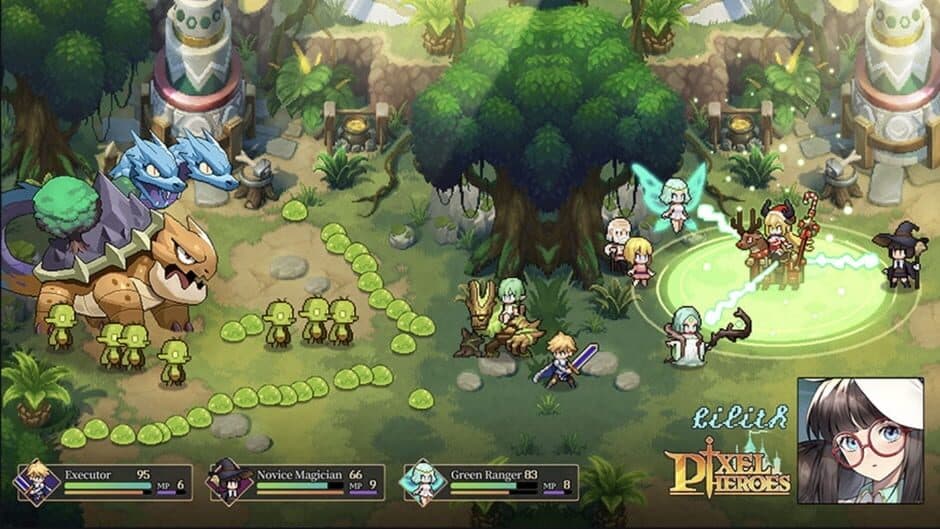 Скриншот 4 из Pixel Heroes: Tales of Emond