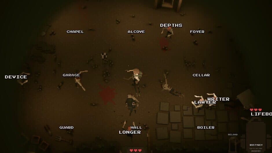 Скриншот 2 из Zombie Typing