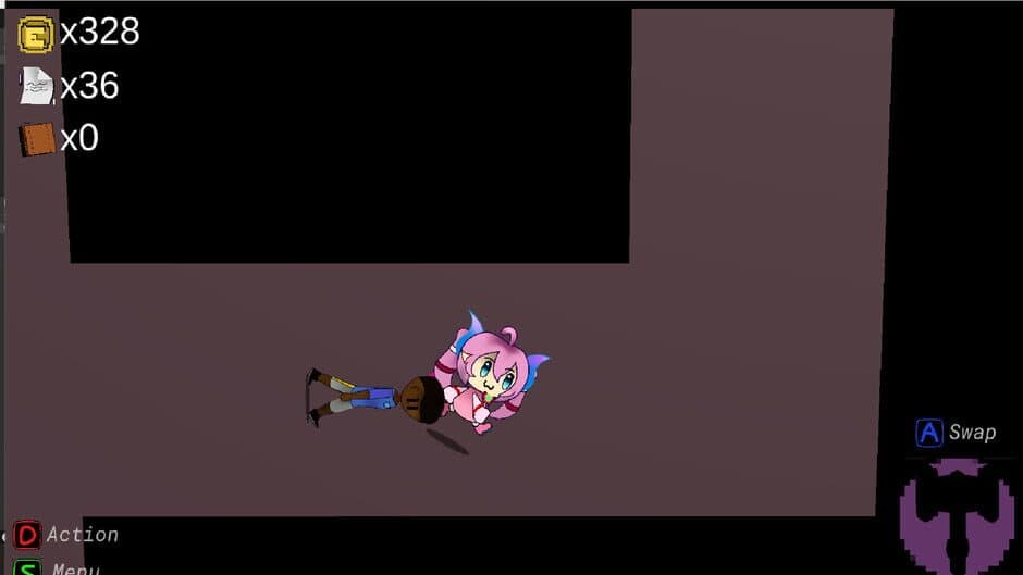 Скриншот 2 из RabbitHole Island: Turn-based Vtuber Battles