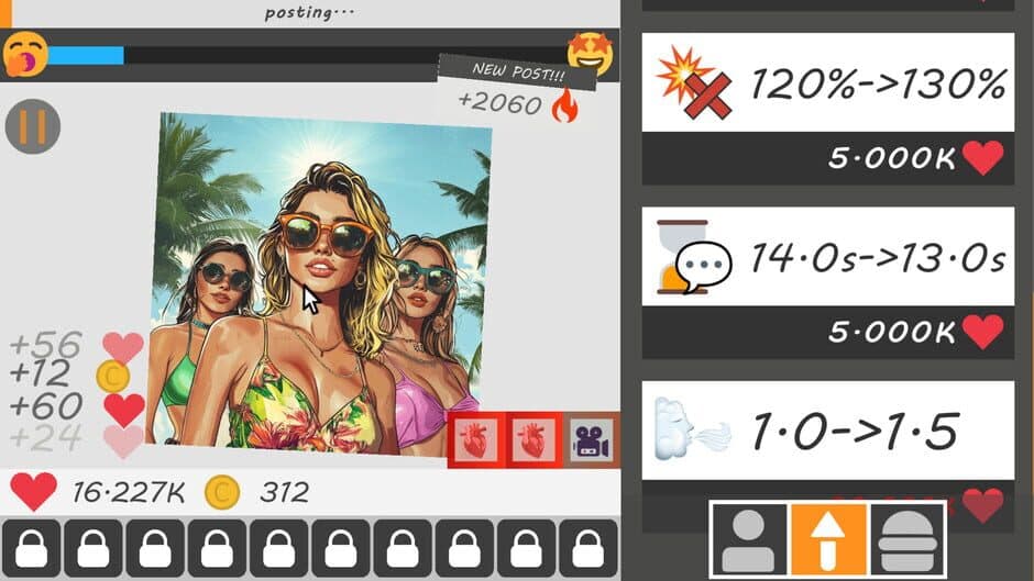 Скриншот 2 из Influencer Simulator 25