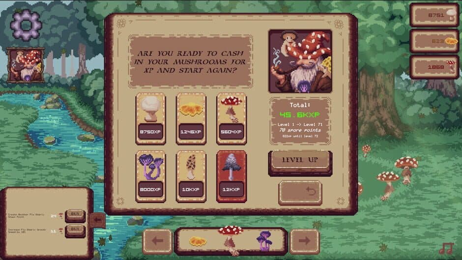Скриншот 5 из Mushroom Clicker