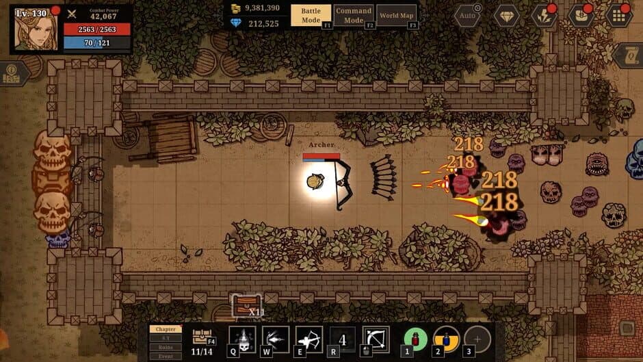 Скриншот 3 из Panoptyca: Idle RPG Manager
