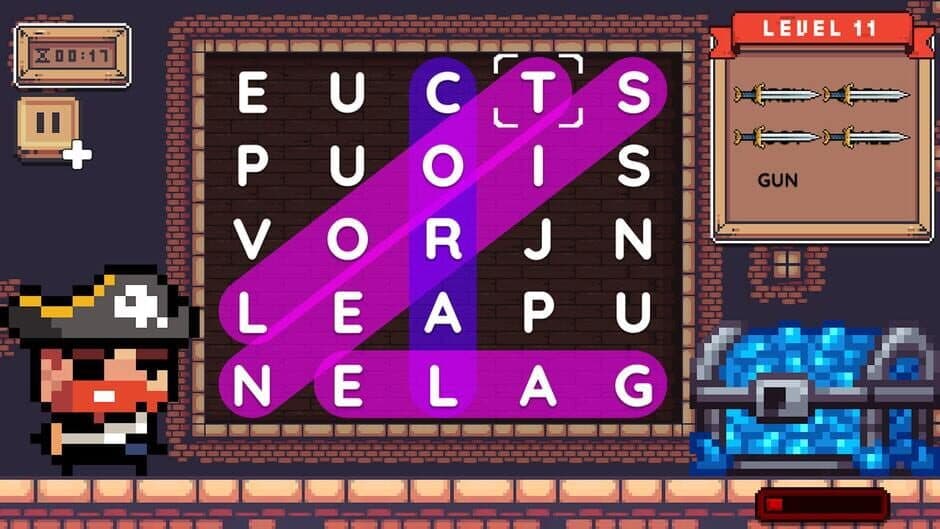 Скриншот 1 из Word Quest Pirates