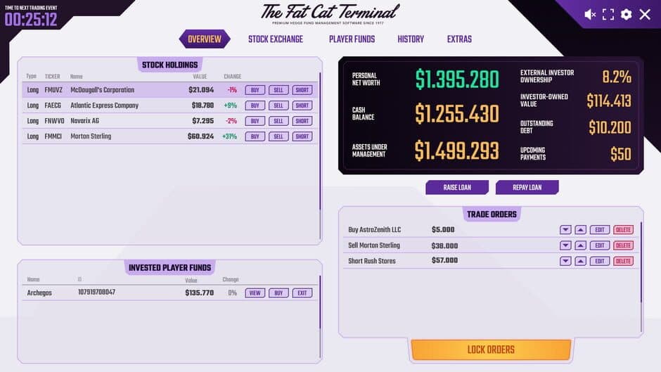 Скриншот 1 из Hedge Fund Manager Simulator MMO