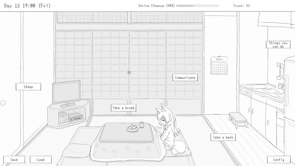 Скриншот 1 из Living With a Little Fox Girl