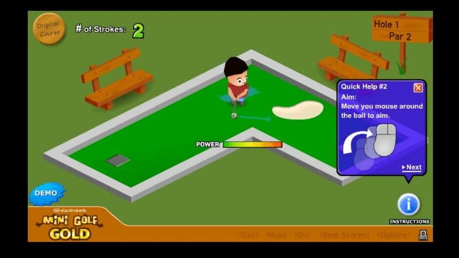 Скриншот 2 из Mini Golf Gold