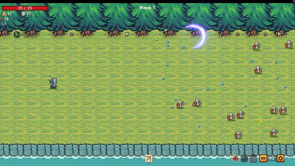 Скриншот 1 из Pixel Survivors: Defense
