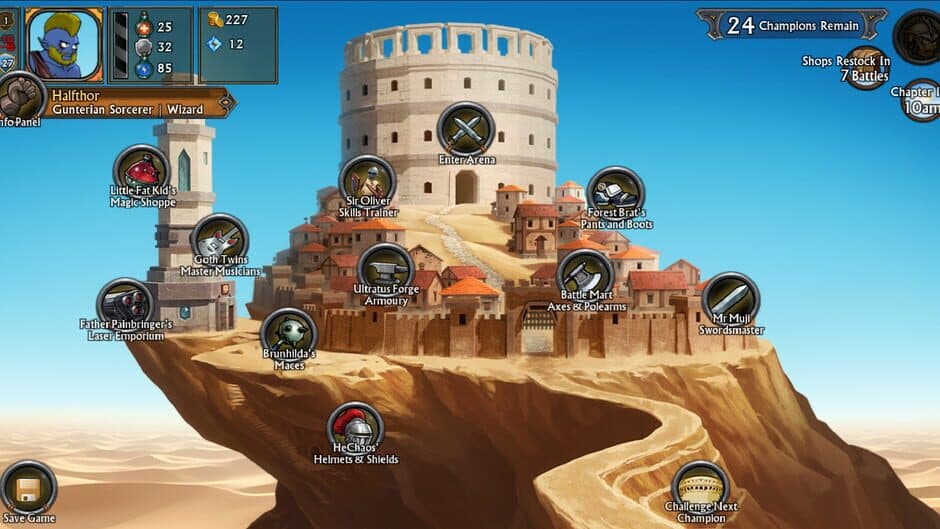 Скриншот 6 из Swords and Sandals III Redux