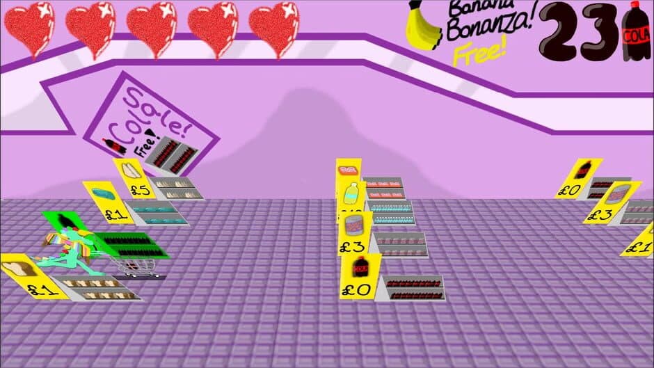 Скриншот 1 из Supermarket Cola Dash Deluxe!
